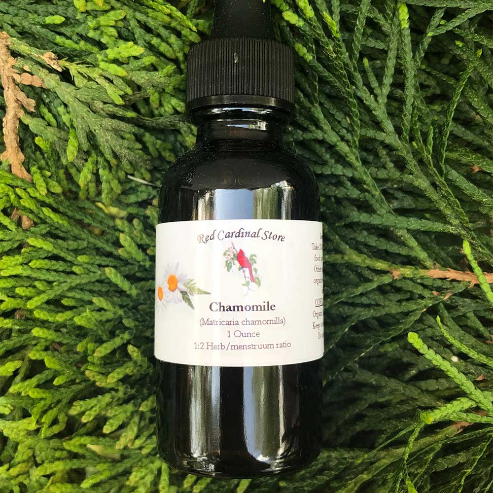 Chamomile Tincture Herb Extract Double Extraction