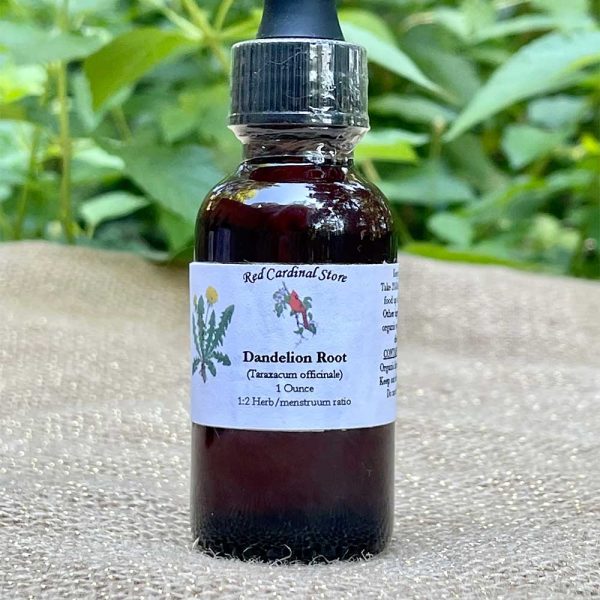 Dandelion Root Herbal Tincture, Double Extraction, Liquid Extract