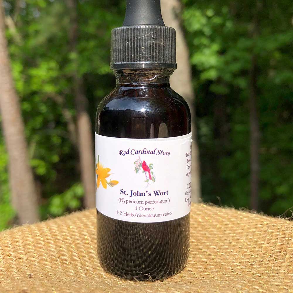 St. John's Wort Herbal Tincture, Double Extraction, Liquid Extract