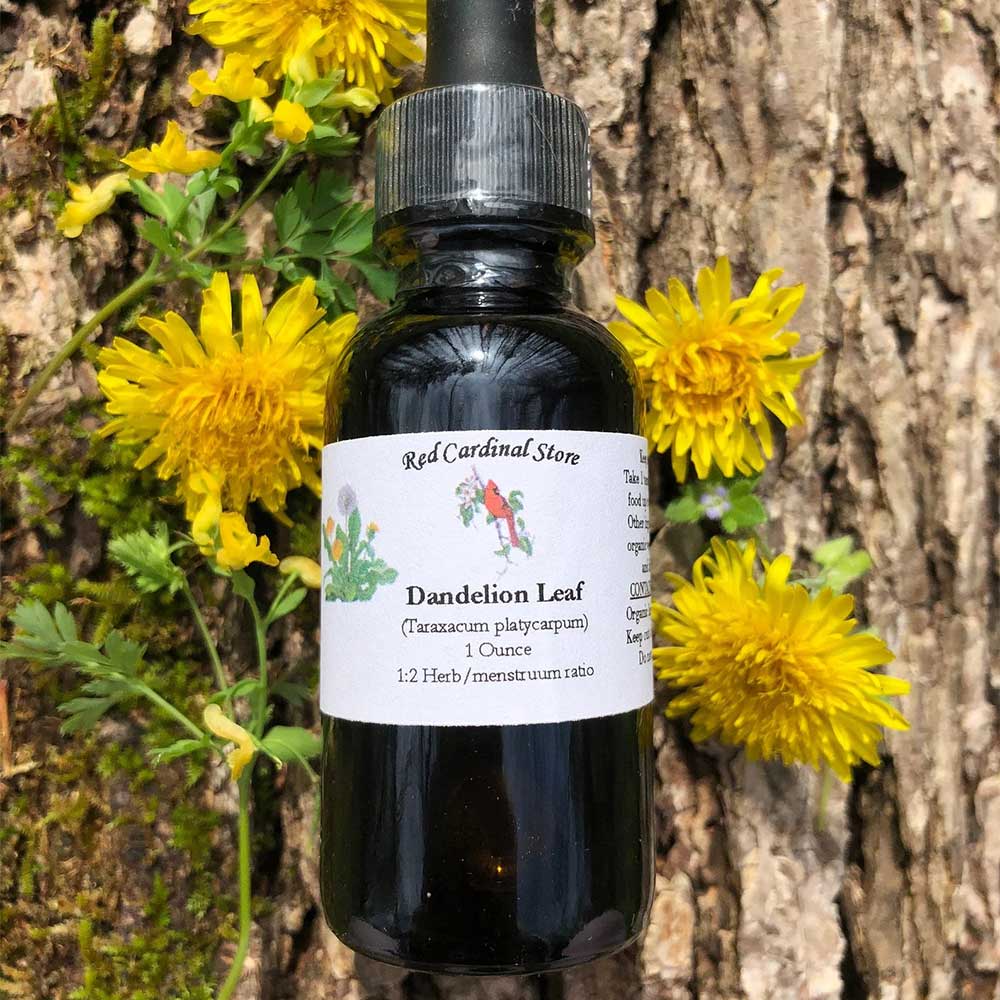 Dandelion Leaf Double Extraction Herbal Tincture Extract